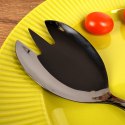 ŁYŻKA DO SERWOWANIA NAKŁADANIA SAŁATY STALOWA CZARNA BLACK 25CM ORION 144610
