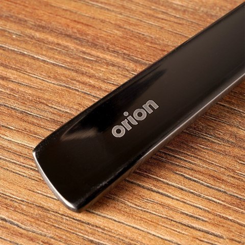 ŁYŻKA DO SERWOWANIA NAKŁADANIA SAŁATY STALOWA CZARNA BLACK 25CM ORION 144610