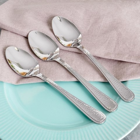 ŁYŻKI DO ZUPY STOŁOWE ZE STALI NIERDZEWNEJ SZTUĆCE 3-ELE SIREN NAVA 10-121-030