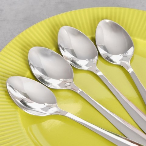 ŁYŻKI DO ZUPY STOŁOWE ZE STALI NIERDZEWNEJ SZTUĆCE 4-ELE EXCELLENT HOUSEWARE 139405