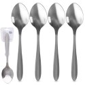 ŁYŻKI DO ZUPY STOŁOWE ZE STALI NIERDZEWNEJ SZTUĆCE 4-ELE EXCELLENT HOUSEWARE 139405