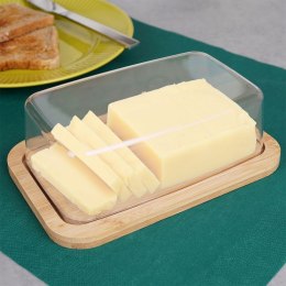 MASELNICZKA BAMBUSOWA MASELNICA POJEMNIK NA MASŁO EXCELLENT HOUSEWARE 150462