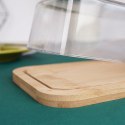 MASELNICZKA BAMBUSOWA MASELNICA POJEMNIK NA MASŁO EXCELLENT HOUSEWARE 150462