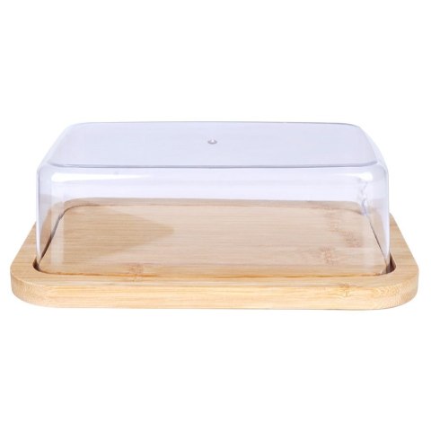 MASELNICZKA BAMBUSOWA MASELNICA POJEMNIK NA MASŁO EXCELLENT HOUSEWARE 150462