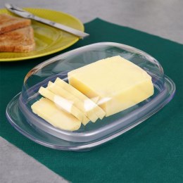 MASELNICZKA PLASTIKOWA MASELNICA PRZEZROCZYSTA POJEMNIK NA MASŁO HOBBY LIFE 127131