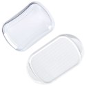 MASELNICZKA PLASTIKOWA PRZEZROCZYSTA MASELNICA POJEMNIK NA MASŁO EXCELLENT HOUSEWARE 139306
