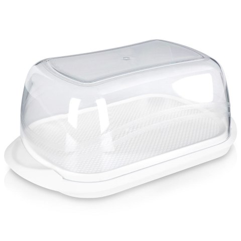 MASELNICZKA PLASTIKOWA PRZEZROCZYSTA MASELNICA POJEMNIK NA MASŁO EXCELLENT HOUSEWARE 139306