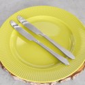 NOŻE STOŁOWE STALOWE 2 SZTUKI KOMPLET NOŻY OBIADOWYCH SZTUĆCE NÓŻ EXCELLENT HOUSEWARE 139407