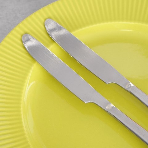 NOŻE STOŁOWE STALOWE 2 SZTUKI KOMPLET NOŻY OBIADOWYCH SZTUĆCE NÓŻ EXCELLENT HOUSEWARE 139407