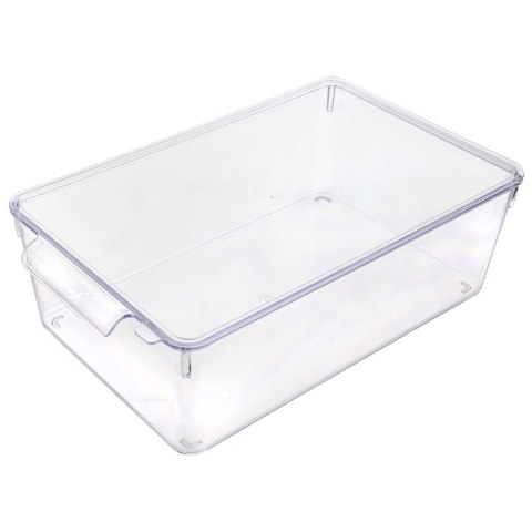 ORGANIZER DO LODÓWKI POJEMNIK Z POKRYWKĄ NA PRZYPRAWY PRODUKTY SPOŻYWCZE 32.5X20X10.5CM ORION 731634