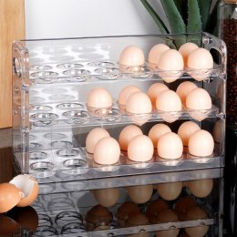 POJEMNIK NA JAJKA DO LODÓWKI ORGANIZER PIĘTROWY NA 36 JAJEK DUŻY VILDE 229195
