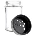 POJEMNIK NA PRZYPRAWY Z SITKIEM DO SYPANIA DOZOWANIA SZKLANY 100ML ORION 155107