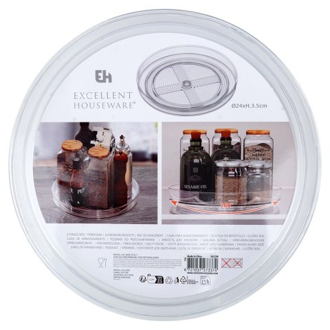 POJEMNIK ORGANIZER OBROTOWY 24CM EXCELLENT HOUSEWARE 229238