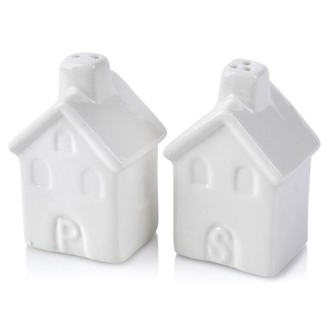 ZESTAW DO SOLI I PIEPRZU 2-ELE SOLNICZKA + PIEPRZNICZKA CERAMICZNA VILDE 139440