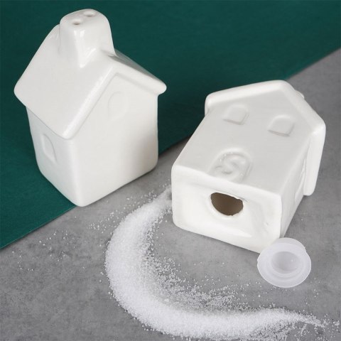ZESTAW DO SOLI I PIEPRZU 2-ELE SOLNICZKA + PIEPRZNICZKA CERAMICZNA VILDE 139440