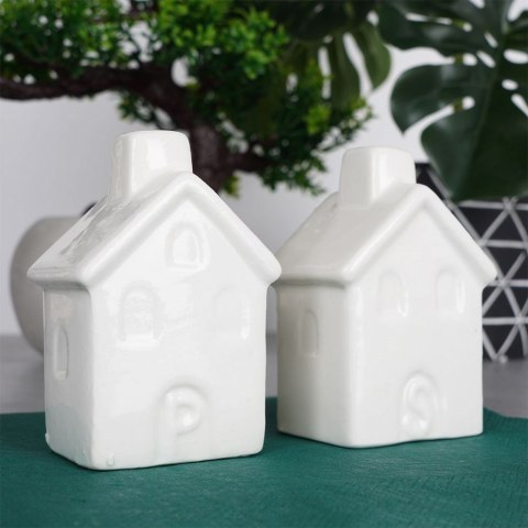 ZESTAW DO SOLI I PIEPRZU 2-ELE SOLNICZKA + PIEPRZNICZKA CERAMICZNA VILDE 139440