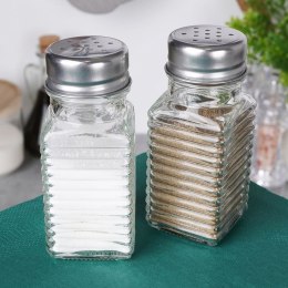 ZESTAW DO SOLI I PIEPRZU 2-ELE SOLNICZKA + PIEPRZNICZKA SZKLANA ALPINA 139376