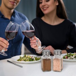 ZESTAW DO SOLI I PIEPRZU 2-ELE SOLNICZKA + PIEPRZNICZKA SZKLANA EH EXCELLENT HOUSEWARE 259092