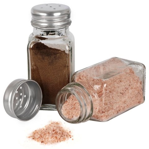 ZESTAW DO SOLI I PIEPRZU 2-ELE SOLNICZKA + PIEPRZNICZKA SZKLANA EH EXCELLENT HOUSEWARE 259092