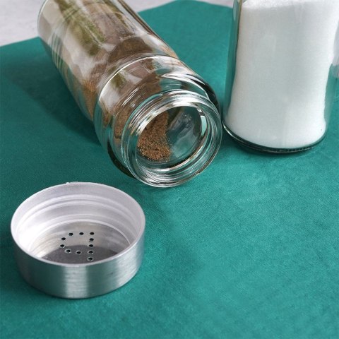 ZESTAW DO SOLI I PIEPRZU 2-ELE SOLNICZKA + PIEPRZNICZKA SZKLANA XXL DUŻE EH EXCELLENT HOUSEWARE 155108