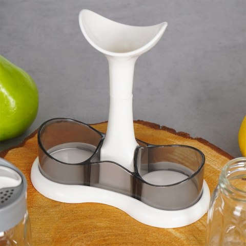 ZESTAW DO SOLI I PIEPRZU 3-ELE PRZYPRAWNIK SOLNICZKA + PIEPRZNICZKA ZE STOJAKIEM EH EXCELLENT HOUSEWARE 259393