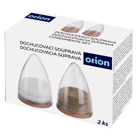 ZESTAW NA SÓL PIEPRZ 2-ELE SOLNICZKA I PIEPRZNICZKA ORION 155121