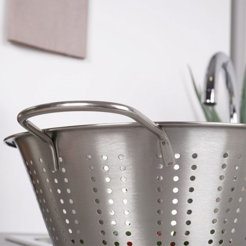 CEDZAK DURSZLAK KUCHENNY STALOWY 22CM SITKO DO ODCEDZANIA VILDE 259647