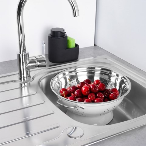 CEDZAK DURSZLAK KUCHENNY STALOWY 29CM SITKO DO ODCEDZANIA VILDE 259337