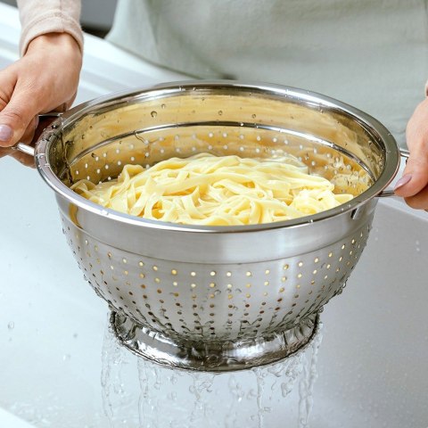 CEDZAK DURSZLAK KUCHENNY STALOWY SITKO SITO DO ODCEDZANIA ACER 24 CM NAVA 10-174-060