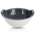 CEDZAK KUCHENNY Z MISKĄ 2W1 DURSZLAK SITKO MISKA SZARY ELA 3L ORION 124486
