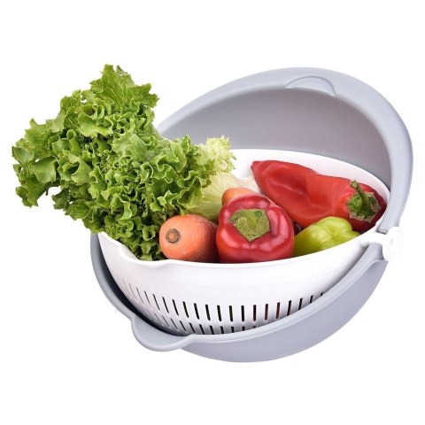 CEDZAK KUCHENNY Z MISKĄ OBROTOWY DURSZLAK SITKO 21CM ORION 124415