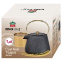 CZAJNICZEK ŻELIWNY ZAPARZACZ DO HERBATY KAWY 1.0L KINGHOFF KH-1932