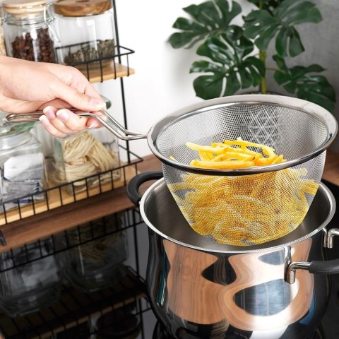 KOSZYK DO SMAŻENIA SERWOWANIA FRYTEK SITKO NA FRYTKI 35,5X19,5 CM ORION 124478