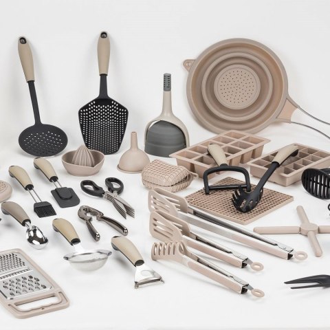 LEJEK KUCHENNY SILIKONOWY DO SŁOIKÓW BUTELEK 9CM MISTY NAVA 10-111-035