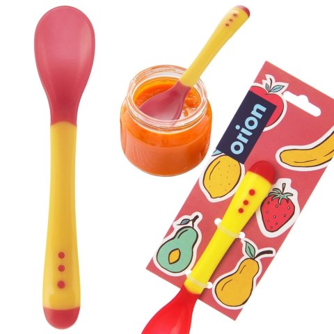 ŁYŻECZKA DLA DZIECI DZIECKA NIEMOWLĄT DZIECIĘCA Z MIĘKKĄ KOŃCÓWKĄ 13.5CM ORION 144606