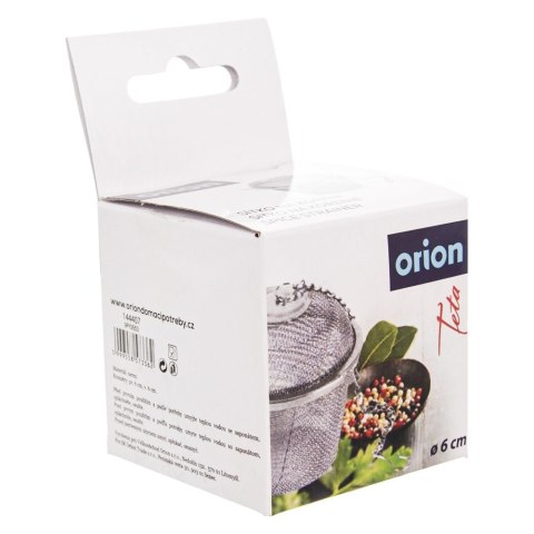 SITKO DO PRZYPRAW POJEMNIK NA PRZYPRAWY DO GOTOWANIA ZUPY ZAPARZACZ 6CM ORION 144407