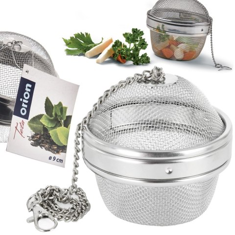 SITKO DO PRZYPRAW POJEMNIK NA PRZYPRAWY DO GOTOWANIA ZUPY ZAPARZACZ 9CM ORION 143812