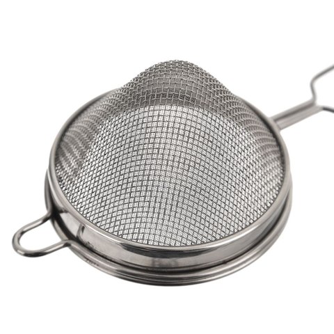 SITKO KUCHENNE MAŁE STALOWE PODWÓJNE NA KUBEK DO HERBATY CUKRU 7CM ORION 124474