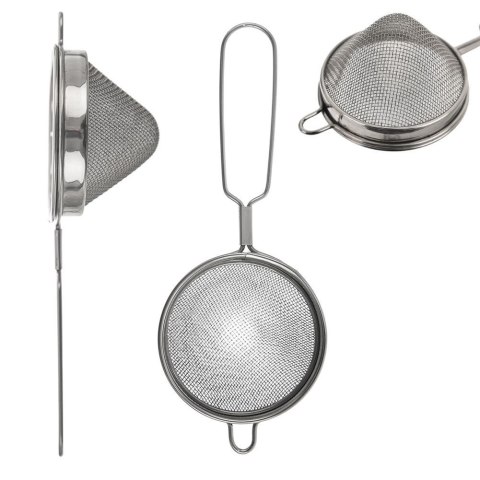 SITKO KUCHENNE MAŁE STALOWE PODWÓJNE NA KUBEK DO HERBATY CUKRU 7CM ORION 124474