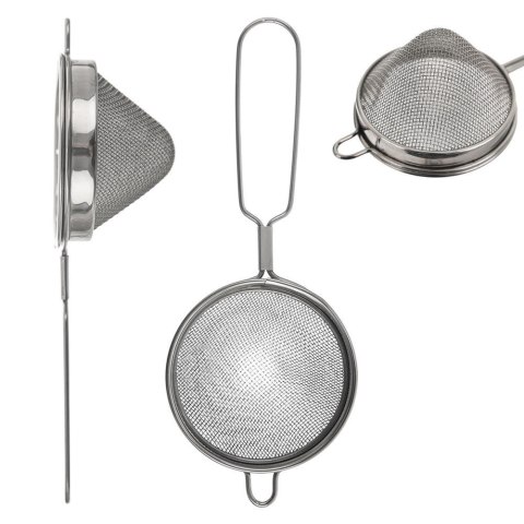 SITKO KUCHENNE MAŁE STALOWE PODWÓJNE NA KUBEK DO HERBATY CUKRU 9.5CM ORION 124475