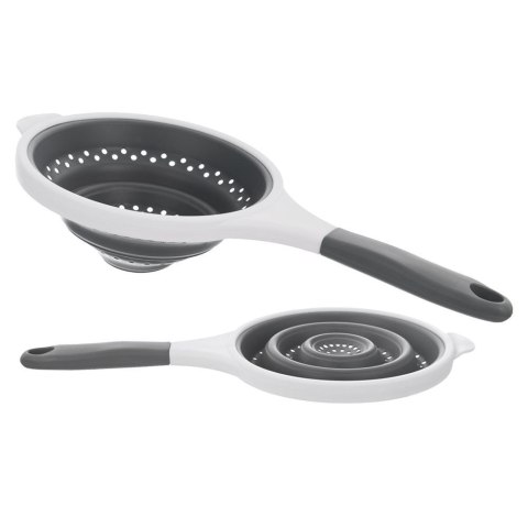 SITKO KUCHENNE SILIKONOWE SKŁADANE DURSZLAK SITO CEDZAK KEMP 20CM ORION 124471