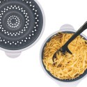 SITKO KUCHENNE SILIKONOWE SKŁADANE DURSZLAK SITO CEDZAK KEMP 25.5CM ORION 124472
