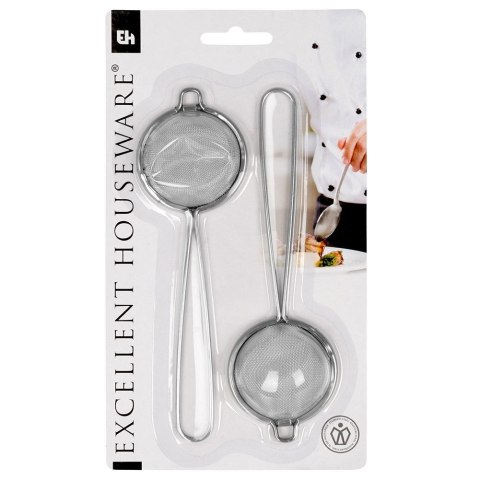 SITKO KUCHENNE STALOWE 5CM 2 SZTUKI ZESTAW EXCELLENT HOUSEWARE 259196