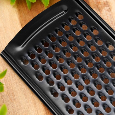 TARKA KUCHENNA DO WARZYW SERA CZEKOLADY OWOCÓW STALOWA CZARNA PŁASKA 24CM EXCELLENT HOUSEWARE 259741