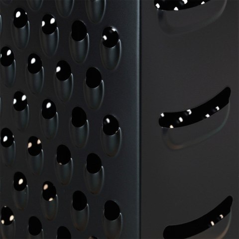 TARKA KUCHENNA DO WARZYW SERA ZIEMNIAKÓW OWOCÓW STALOWA CZARNA 4-STRONNA 25CM EXCELLENT HOUSEWARE 259714