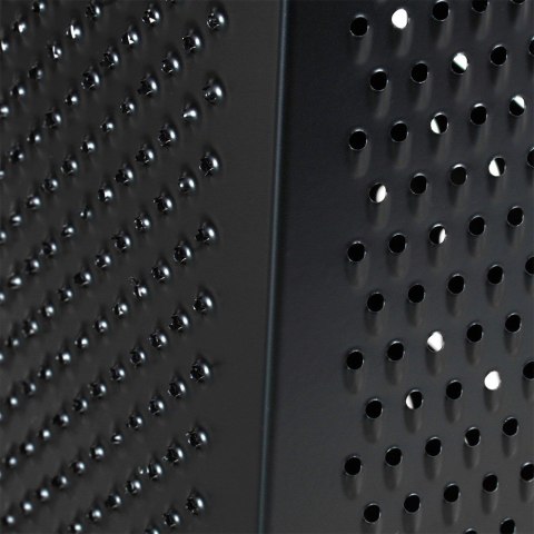 TARKA KUCHENNA DO WARZYW SERA ZIEMNIAKÓW OWOCÓW STALOWA CZARNA 4-STRONNA 25CM EXCELLENT HOUSEWARE 259714