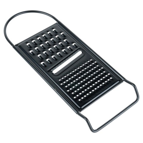 TARKA KUCHENNA DO WARZYW SERA ZIEMNIAKÓW OWOCÓW STALOWA CZARNA PŁASKA 3 OSTRZA 28.5CM EXCELLENT HOUSEWARE 259715