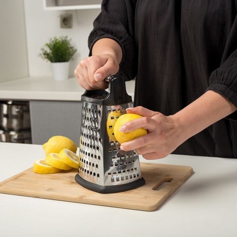 TARKA KUCHENNA DO WARZYW SERA ZIEMNIAKÓW STALOWA 4-STRONNA MISTY 22CM NAVA 10-135-114