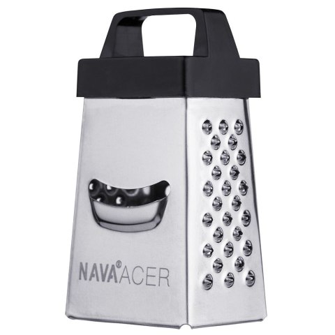 TARKA KUCHENNA MAŁA DO CZOSNKU IMBIRU SERA STALOWA 4-STRONNA ACER 7CM NAVA 10-135-070