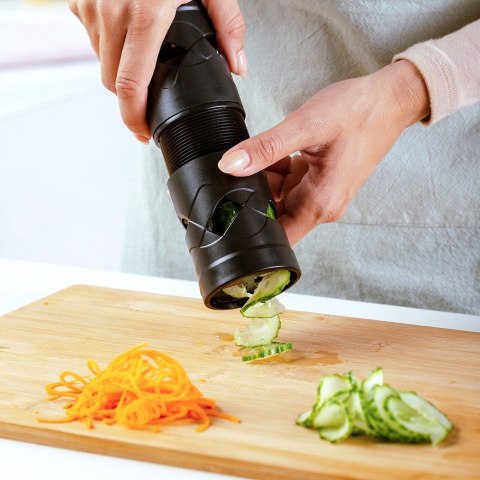 TEMPERÓWKA DO WARZYW SPAGHETTI 2W1 DEKORATOR NÓŻ DO WARZYW MISTY NAVA 10-186-026